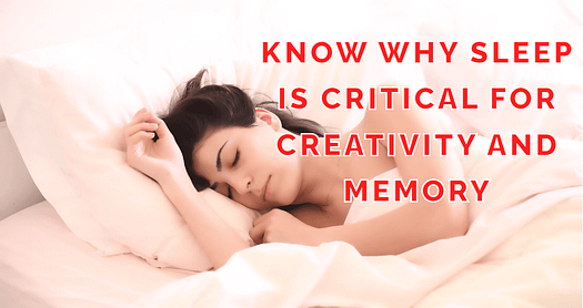 we need sleep before learning to prepare our brain to lay down those new memory traces.